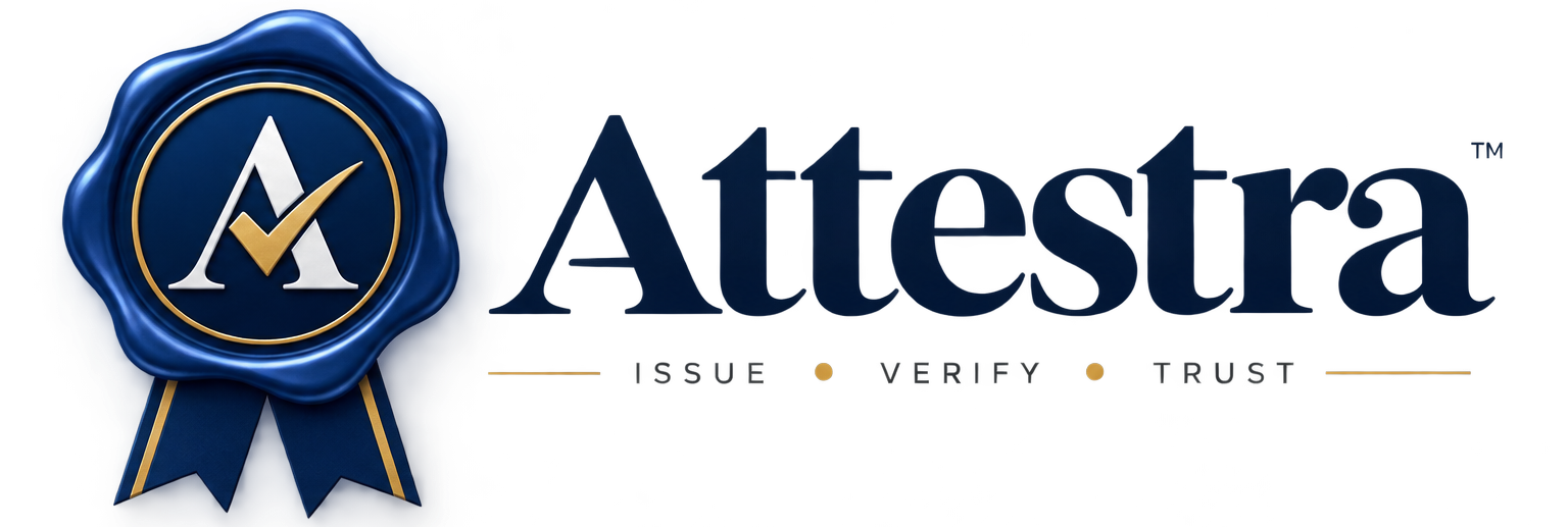 Attestra — issue, verify, trust